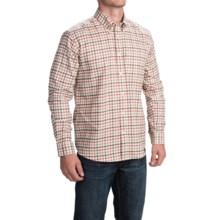 66%OFF メンズスポーツウェアシャツ バーバーBarrellコットンチェックシャツ - ボタンダウン襟、（男性用）長袖 Barbour Barrell Cotton Check Shirt - Button-Down Collar Long Sleeve (For Men)画像